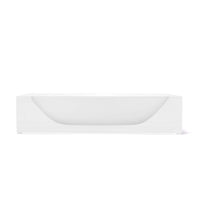 JR William Luxury Hamptons White Acrylic Resin Centre Bowl Decorative Object