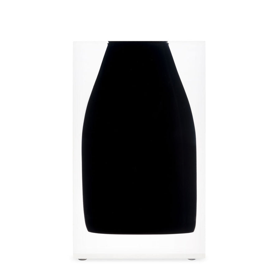 JR William Luxury Soho Black Acrylic Resin Hester Vase